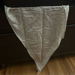 Peter Millar Cream and Tan Scarf